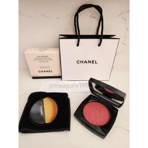 NIB Chanel Les Beiges Healthy Winter Glow Blush MAUVE GLACÉ Limited Edition 2024 - Picture 1 of 7